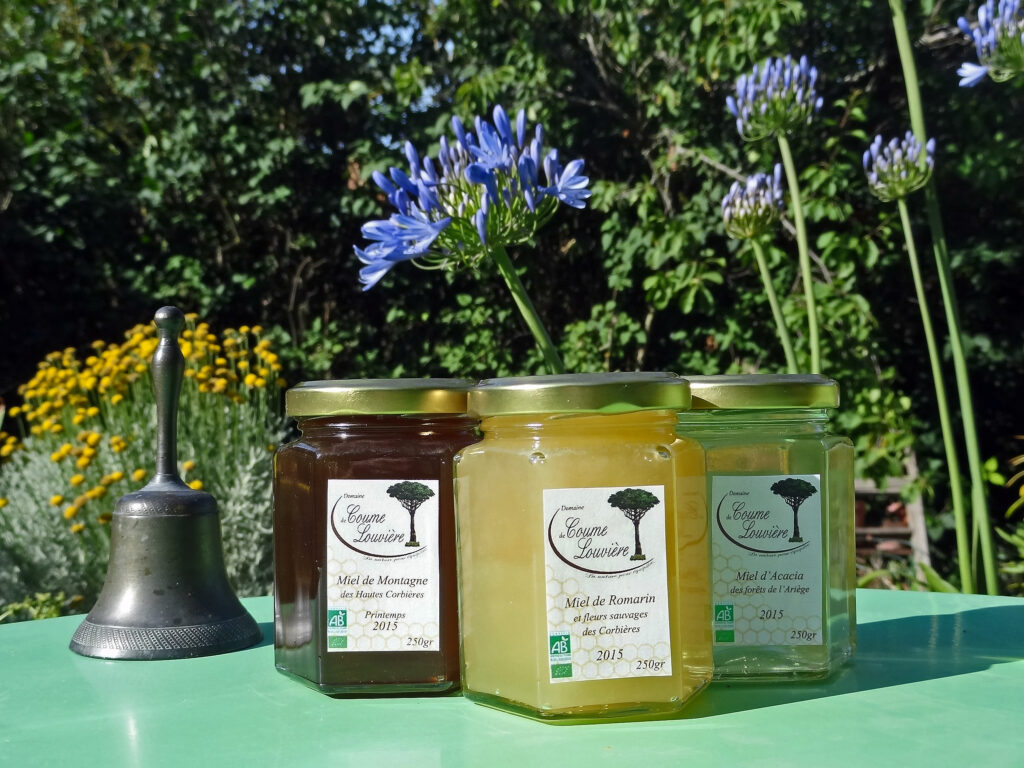 pots de miels bio