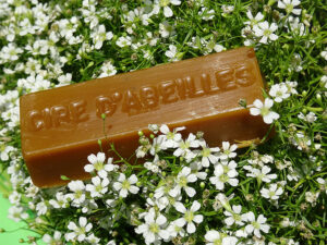 Lingot de cire d'abeille bio